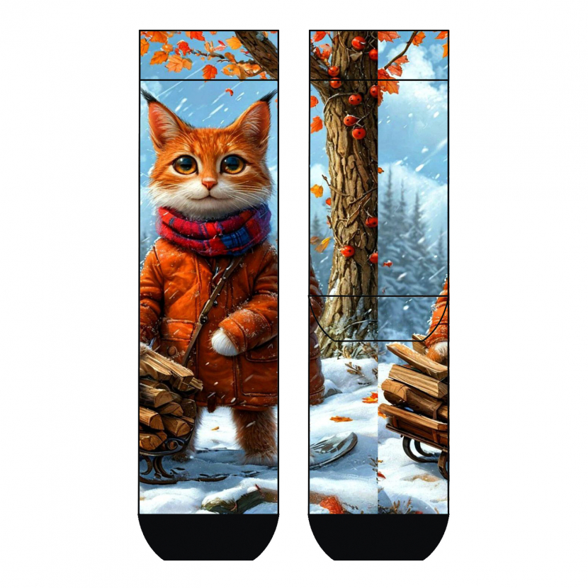 Cool 7 - Unisex One Size (36/41) - Print Socken - Runddruck Motiv: C5527